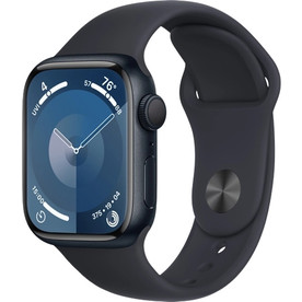 Apple Watch Series 9 GPS 41mm Midnight, M/L (MR8X3)