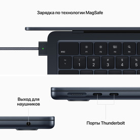 MacBook Air 13.6″ 2022 512Gb Midnight (MLY43)