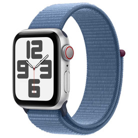 фото Apple Watch SE 2 (2023) GPS 40mm Silver, Winter Blue Sport Loop (MRE33)
