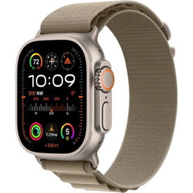 Apple Watch Ultra Series 2 GPS + Cellular 49mm Olive Alpine Loop, Размер M (MREY3)