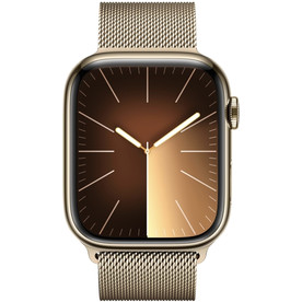 Apple Watch Series 9 GPS 45mm Gold Stainless Steel, Milanese Loop