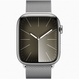 Apple Watch Series 9 GPS 45mm Silver Stainless Steel, Milanese Loop