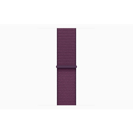 Apple Watch Series 10 GPS 42mm Rose Gold Aluminium, Plum Sport Loop (MWWK3)