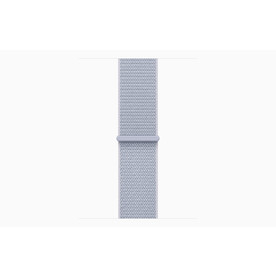 Apple Watch Series 10 GPS 46mm Silver Aluminium, Blue Cloud Sport Loop (MWWN3)