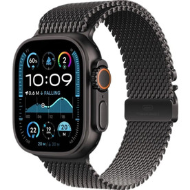 Apple Watch Ultra 2 2024, 49mm, Black Titanium Milanese Loop, Размер M (MX5U3)