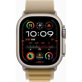 Apple Watch Ultra 2 2024, 49mm Tan Alpine Loop, Размер S (MX4E3)