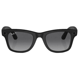 Очки дополненной реальности Ray-Ban Meta Wayfarer RW4008 Matte Black | Polar Gradient Graphite